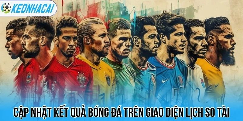 Lịch thi đấu bóng đá hôm nay 109 Cập nhật kết quả bóng đá trên giao diện lịch so tài