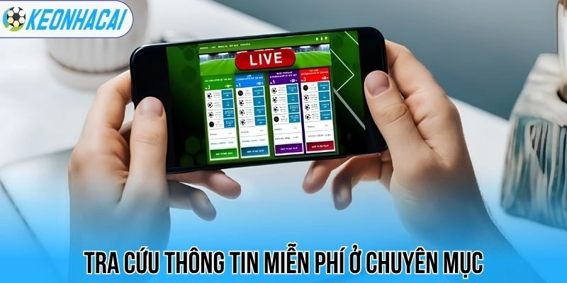 Tra cứu thông tin miễn phí ở chuyên mục