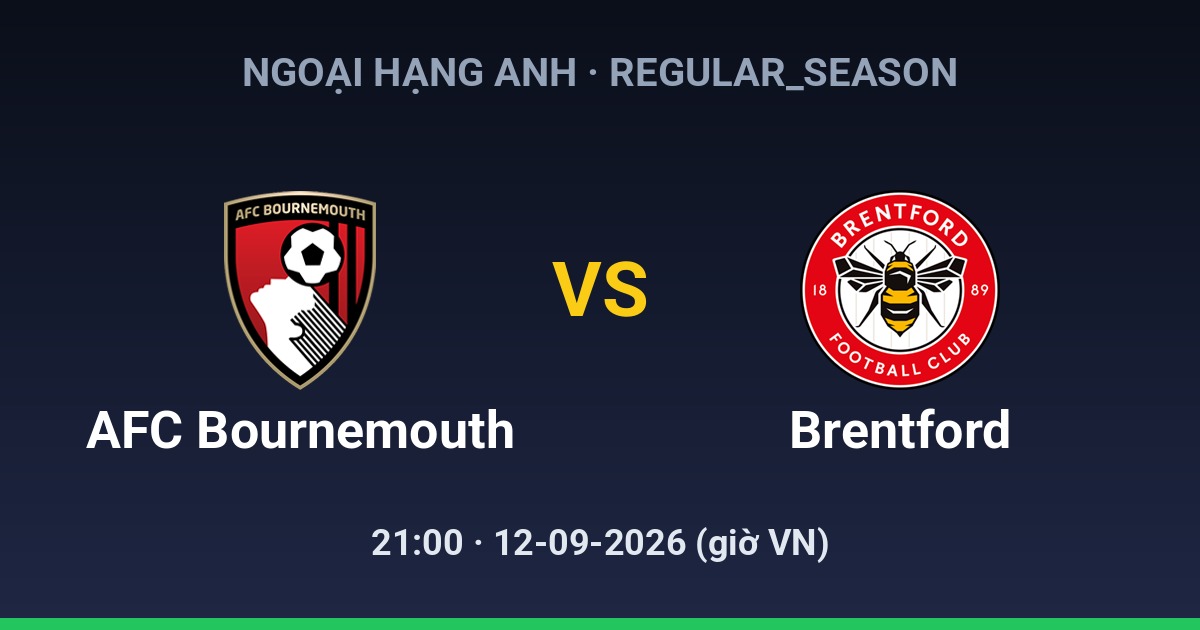 AFC Bournemouth vs Brentford FC
