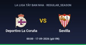 RC Deportivo La Coruña vs Sevilla FC