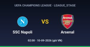 SSC Napoli vs Arsenal FC