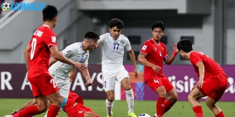 Tâm thế chinh phục bàn thắng giữa Việt Nam và Uzbekistan